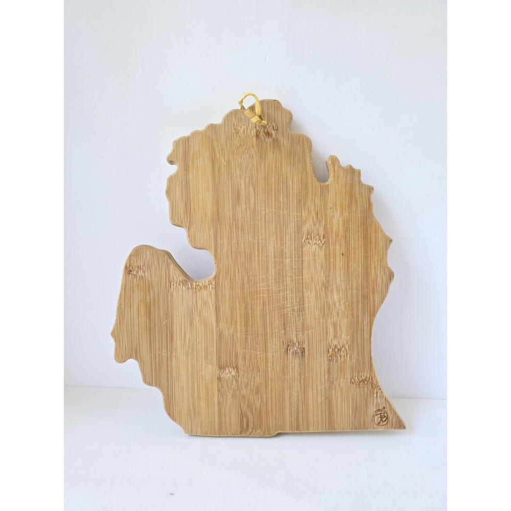 Totally Bamboo State Cutting Board Wooden Michigan